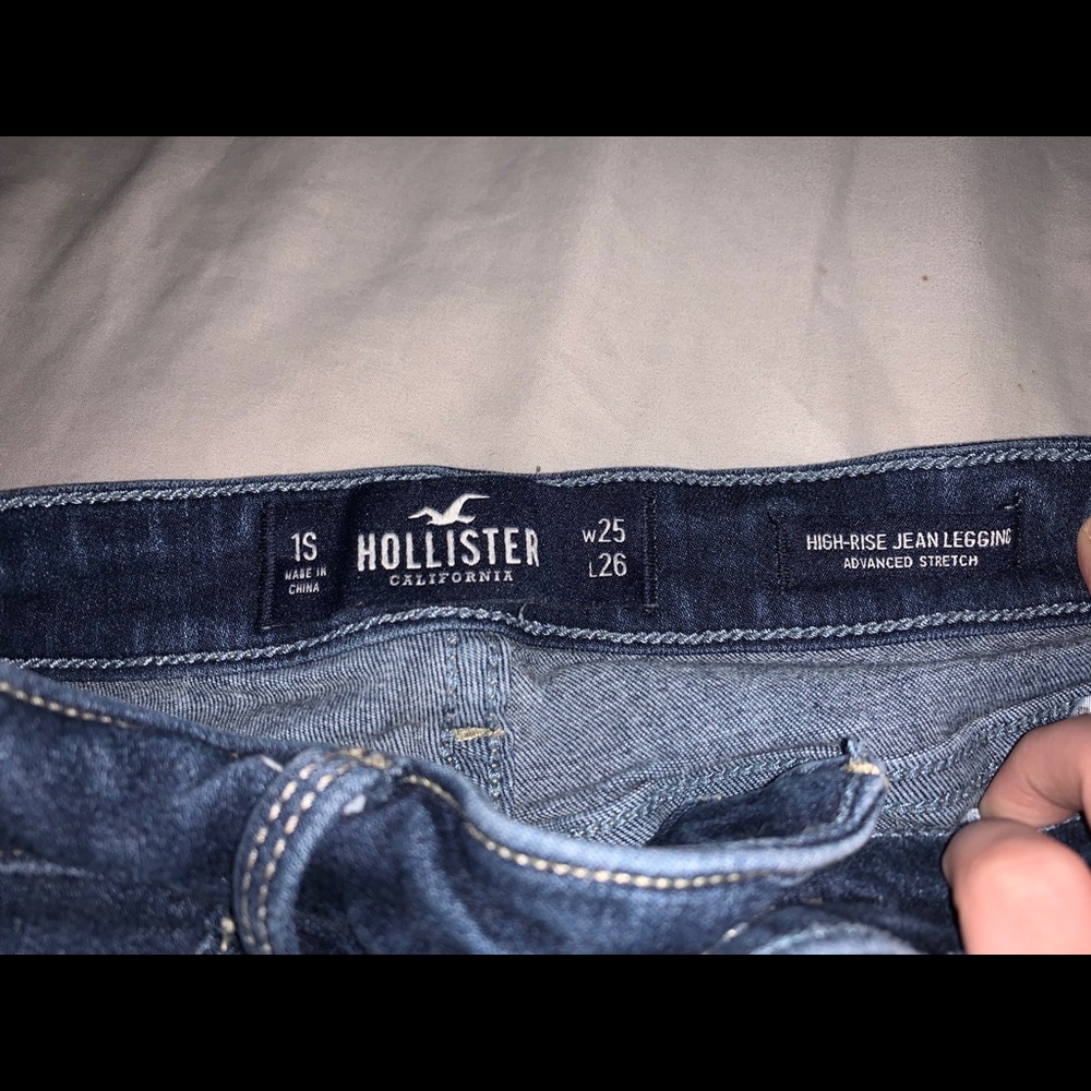 Hollister high rise jean legging